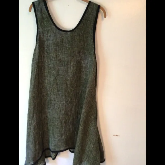 - Cynthia Ashby minimalist boho cotton dress