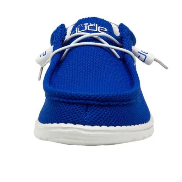 -l Hey Dude Wally Mens Sox Go Blue Shoes