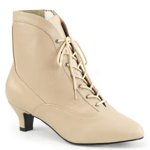 ❤️ Lace Up Low High Heel Ankle Boots