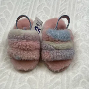 🌸 *NEW* Ugg - Baby Girls Fluff Yeah Slide Slippers