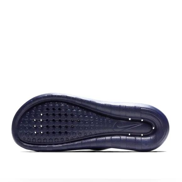 🆕 NIKE VICTORI ONES SHOWERS SLIDES DARK NAVYS BLUES WHITES POOLS WATERPROOFS