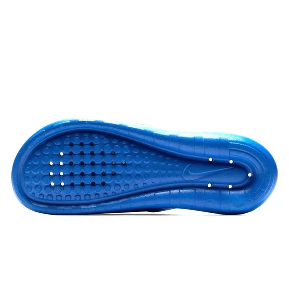 🆕 NIKE VICTORI ONES SHOWERS SLIDES GAMES ROYALS BLUES WHITES POOLS WATERPROOFS