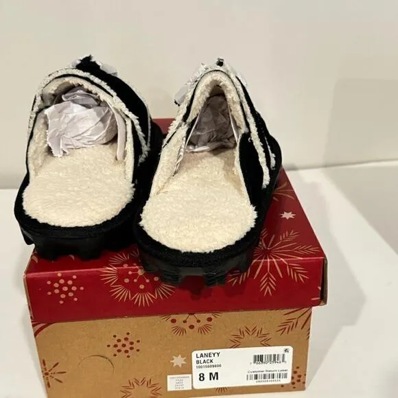 - Style &amp; Co LANEYY TASSEL LEATHER  SLIPPERS slip on Women's Shoes size 8M