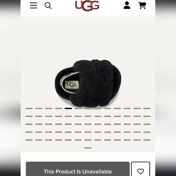👶 UGG Fluff Slide - Child Size