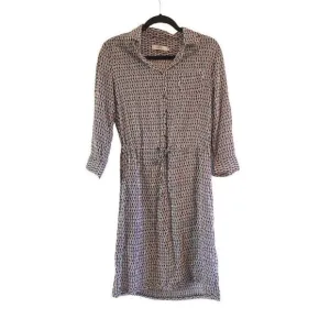 0039 Italy viscose shirt dress size xs