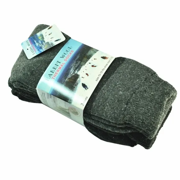 12 Pair Winter Rabbit Wool Thermal socks for Men