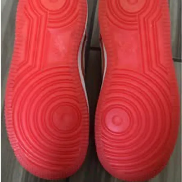 2007 Nike Air Force 1 Low Orange Peel 13.5C (kids) Patterson Square Garden