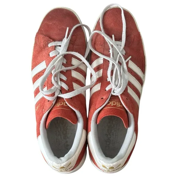 2011 Adidas Campus Suede Sneakers in Washed Red G22963 Men’s 10 Vintage Retro