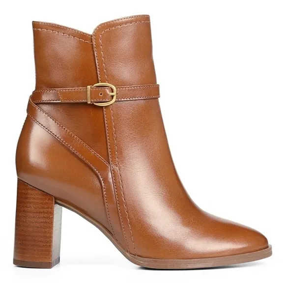 27 EDIT NATURALIZER Bexley Womens Leather Heels Ankle Boots