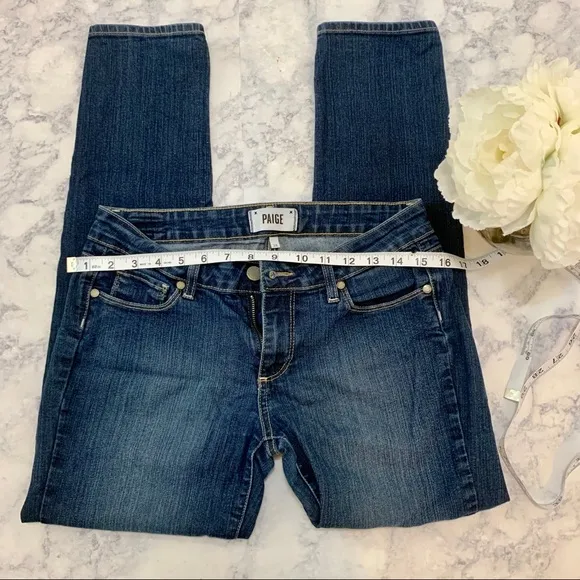 28 PAIGE SKYLINE ANKLE PEG JEANS