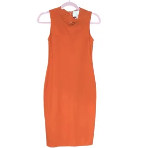3.1 Phillip Lim Fitted Minimalist Sleeveless Bodycone Mini Dress Size 0