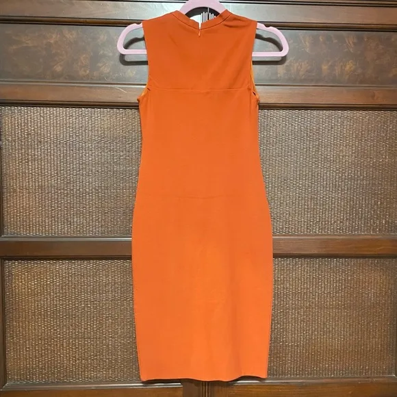 3.1 Phillip Lim Fitted Minimalist Sleeveless Bodycone Mini Dress Size 0