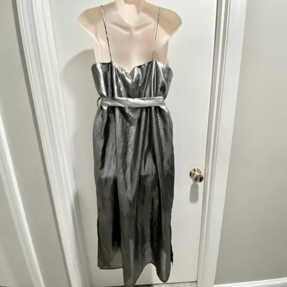 (4) New NA Sheer Y2K Minimalist Whimsigoth Midi Fairy Grunge Quiet Luxury Slip …
