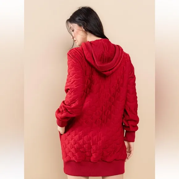 42 Fabulous Quilted Dress with Hoodie