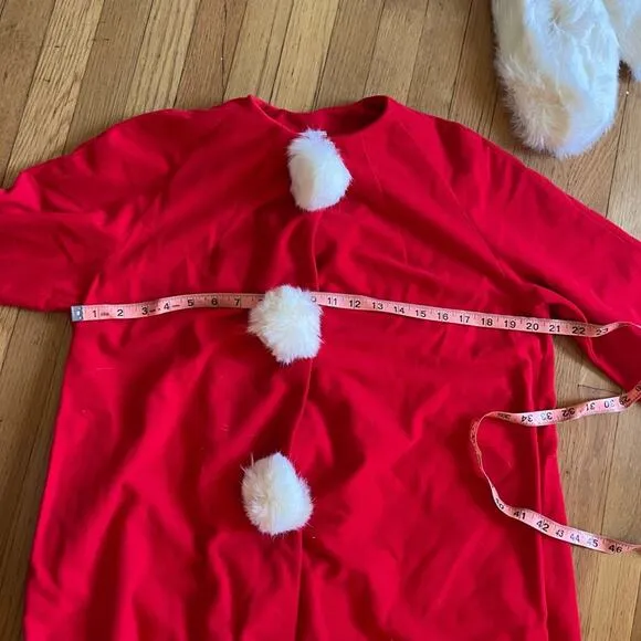 50s-60s Holiday Robe and Slipper Set