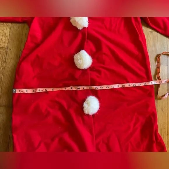 50s-60s Holiday Robe and Slipper Set