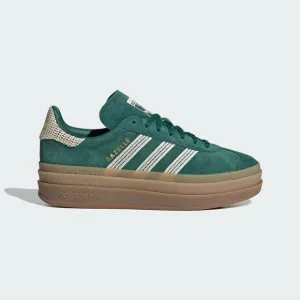 8.5W / 7.5M - [NEW] Women's adidas Gazelle Bold Shoes 'Green' JS3358