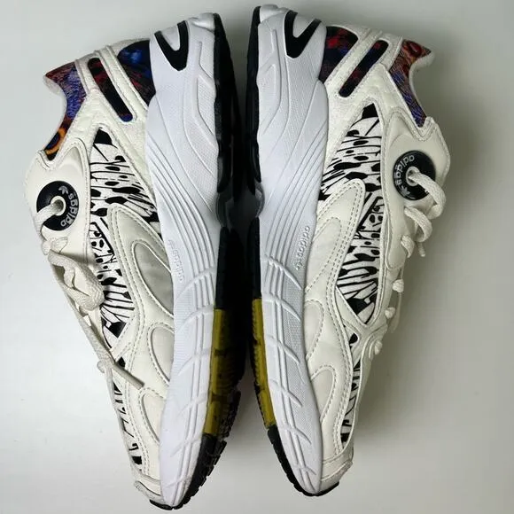 Adidas Astir Butterfly Athletic Sneakers Black White 9.5