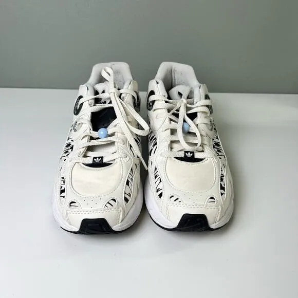 Adidas Astir Butterfly Athletic Sneakers Black White 9.5