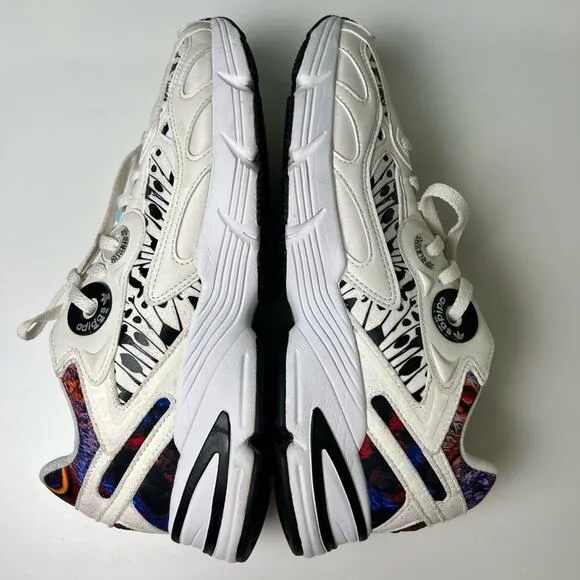 Adidas Astir Butterfly Athletic Sneakers Black White 9.5