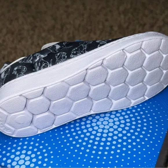 Adidas Black and White Sneakers with Iconic Shell Toe