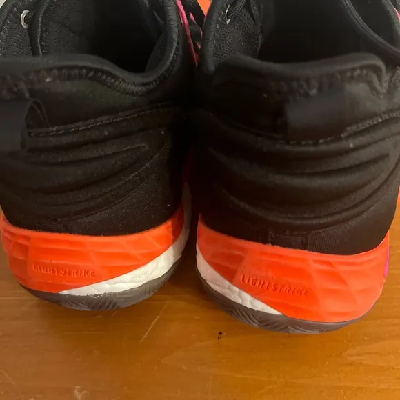 adidas BYW SELECT SHOES Core Black / Impact Orange / Team Real Magenta  10.5