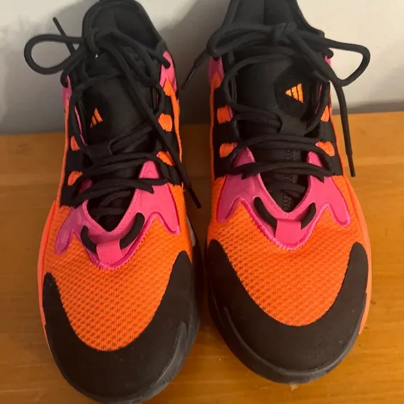 adidas BYW SELECT SHOES Core Black / Impact Orange / Team Real Magenta  10.5