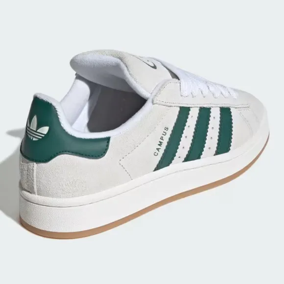 adidas Campus 00s W Crystal White / Core White / Collegiate Green