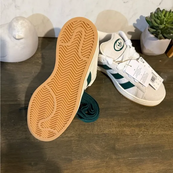 adidas Campus 00s W Crystal White / Core White / Collegiate Green