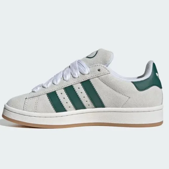 adidas Campus 00s W Crystal White / Core White / Collegiate Green