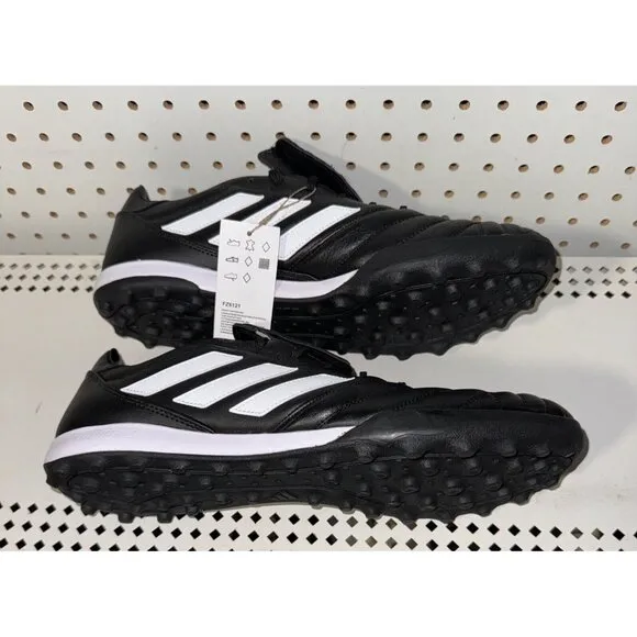 Adidas Copa Gloro TF Mens Leather Indoor Soccer Turf Shoes Size 13 Black White