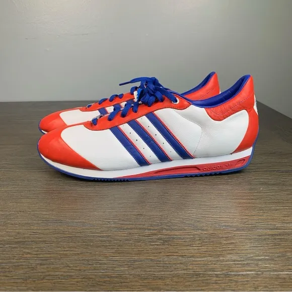 Adidas Country Attitude Dominican Republic 2006 Sz 15 Red White Blue Sneakers
