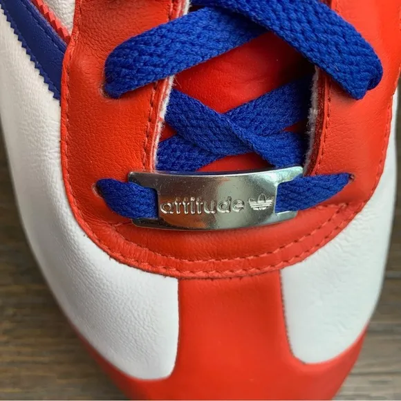 Adidas Country Attitude Dominican Republic 2006 Sz 15 Red White Blue Sneakers