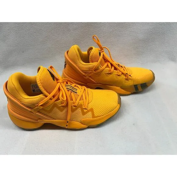 Adidas Crayola‎ x D.O.N. Issue #2 Solar Gold Basketball Sneakers Shoes Size 8