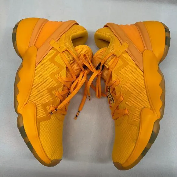 Adidas Crayola‎ x D.O.N. Issue #2 Solar Gold Basketball Sneakers Shoes Size 8