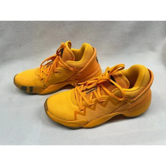 Adidas Crayola‎ x D.O.N. Issue #2 Solar Gold Basketball Sneakers Shoes Size 8