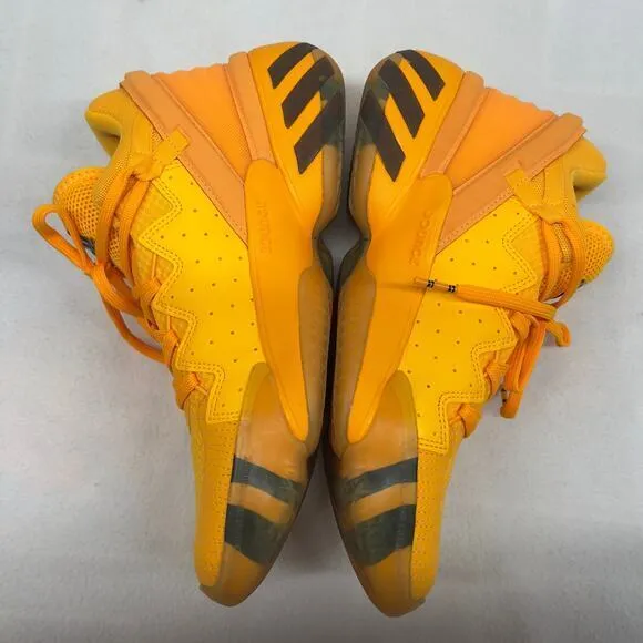 Adidas Crayola‎ x D.O.N. Issue #2 Solar Gold Basketball Sneakers Shoes Size 8