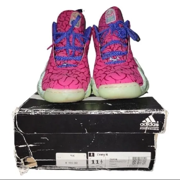 Adidas Crazy 8 ‘Night Of The Ballin’ Dead’ 2015 Men’s Size 11.5 Sneakers D69558