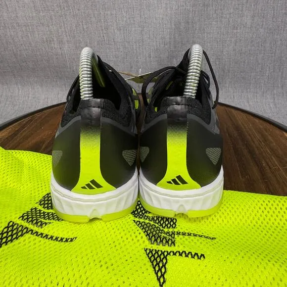 adidas Crazyfast Injection.1 Men's 7.5 Indoor Soccer Shoes Black Yellow