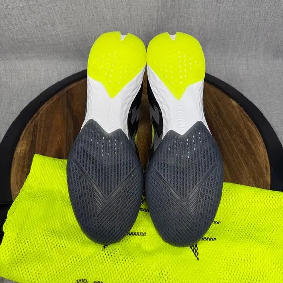 adidas Crazyfast Injection.1 Men's 7.5 Indoor Soccer Shoes Black Yellow