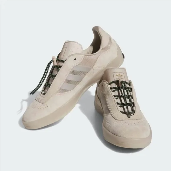 Adidas Cream‎ Sneakers Sleek Design Unique Lacing