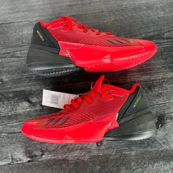 Adidas‎ - D.O.N. Issue 4 - Basketball Shoes - (Red/Black) - Kids Size 7