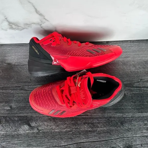 Adidas‎ - D.O.N. Issue 4 - Basketball Shoes - (Red/Black) - Kids Size 7
