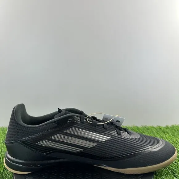 Adidas F50 League IN Men Size 10.5 Black Gum Indoor Soccer Shoes IF1332 NEW