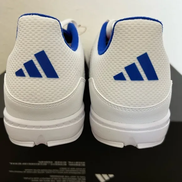 Adidas F50 League Indoor Soccer Shoes White Blue Red
