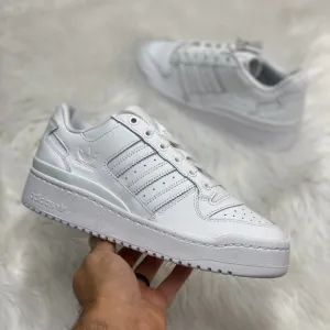 Adidas Forum Bold Stripes Womens Sportswear Shoes White ID6843 NEW Multi Sz