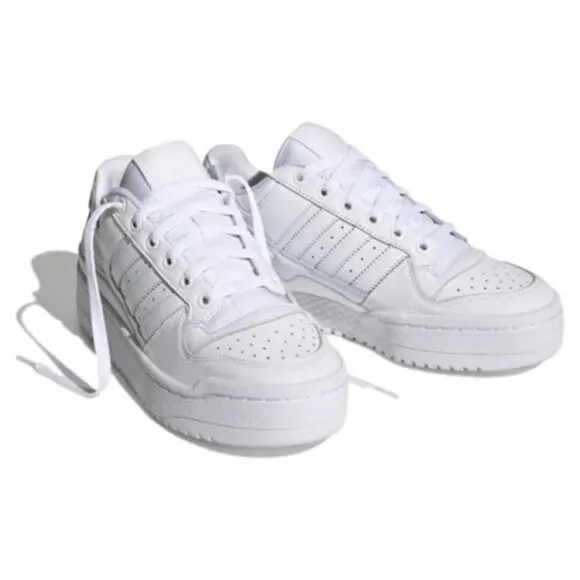 Adidas Forum Bold Stripes Womens Sportswear Shoes White ID6843 NEW Multi Sz