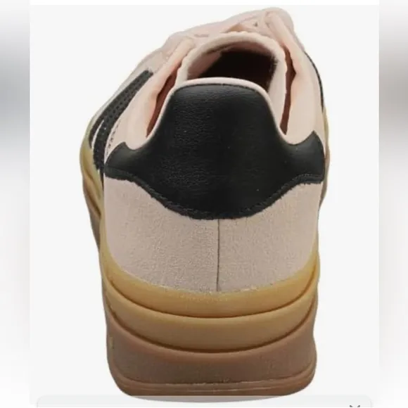 Adidas Gazelle Bold Women's Shoes - Cream and Black