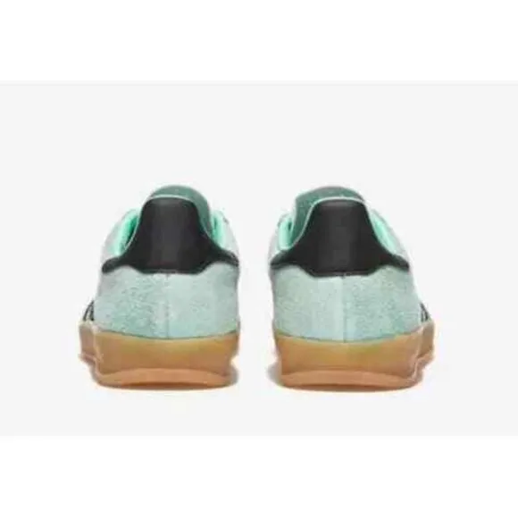 Adidas Gazelle Indoor Low Mens Sportswear Shoes Green IH7488 NEW Multi Sz