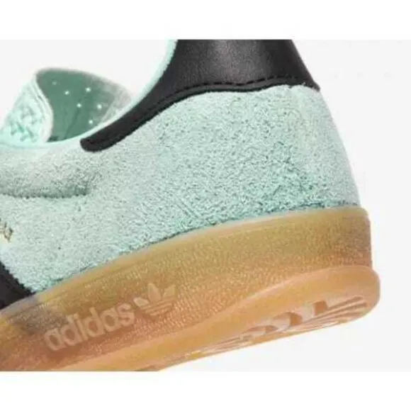 Adidas Gazelle Indoor Low Mens Sportswear Shoes Green IH7488 NEW Multi Sz